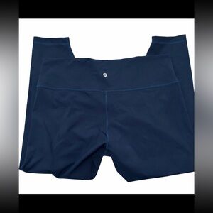 Lululemon Crop Navy Leggings